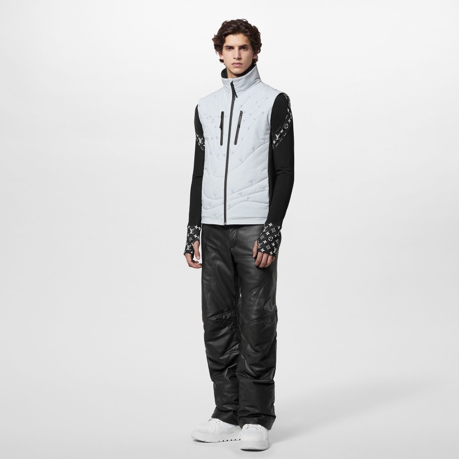 Men Louis Vuitton Coats And Outerwear | Padded Technical Gilet