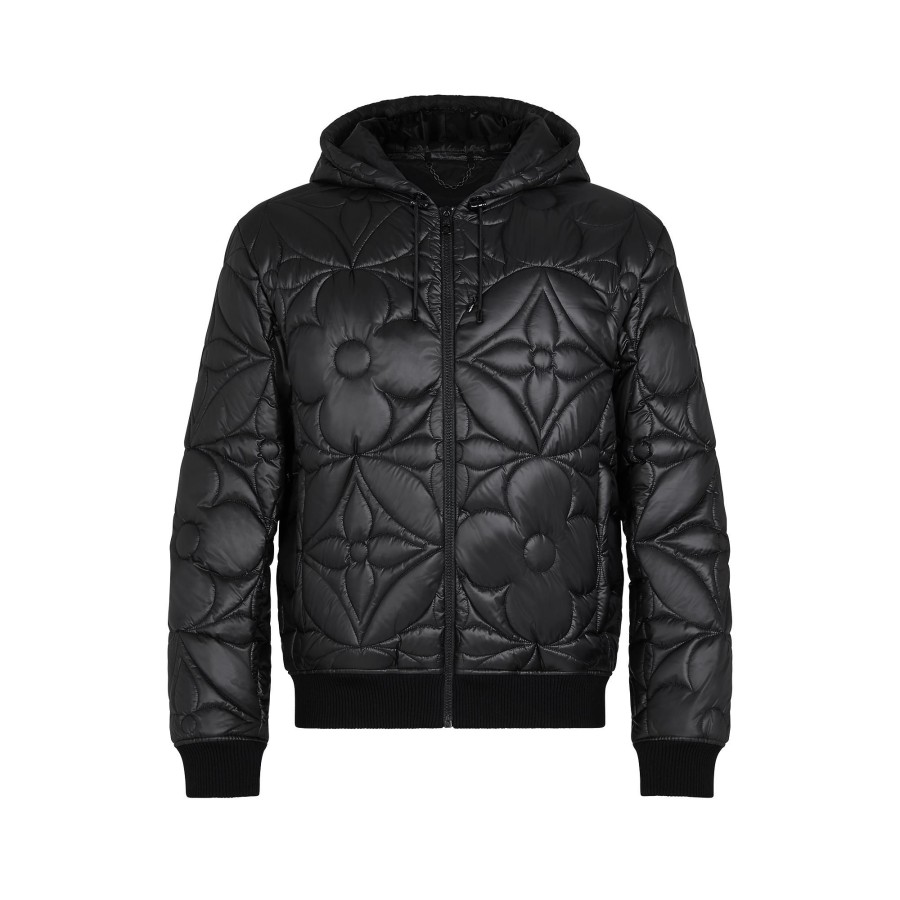 Men Louis Vuitton Coats And Outerwear | Lvse Quilted Hoodie