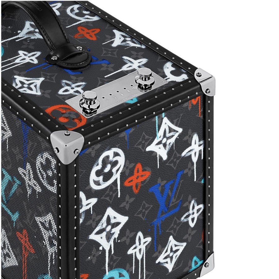 Men Louis Vuitton Tech Accessories | Graffiti Speaker Trunk Gm