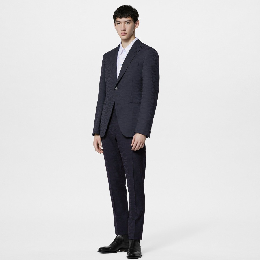 Men Louis Vuitton Blazers And Jackets | Single-Breasted Wool Pont Neuf Cutaway Jacket