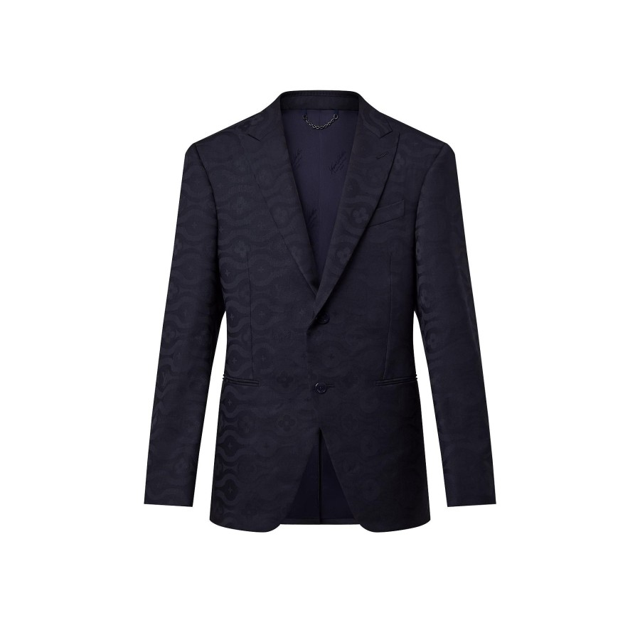 Men Louis Vuitton Blazers And Jackets | Single-Breasted Wool Pont Neuf Cutaway Jacket