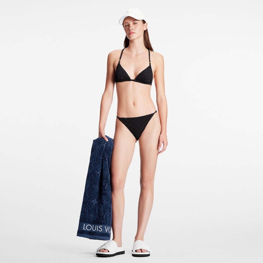 Women Louis Vuitton Swimwear | Monogram Jacquard Bikini Bottoms