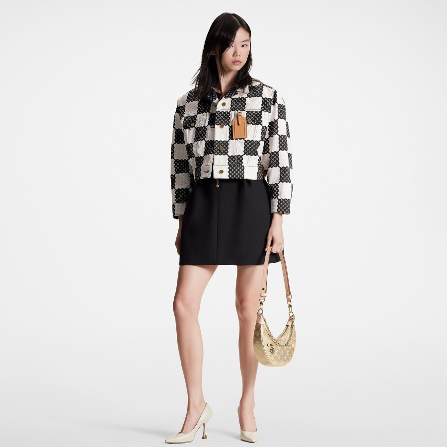 Women Louis Vuitton Coats And Jackets | Bubble Damier Trucker Jacket