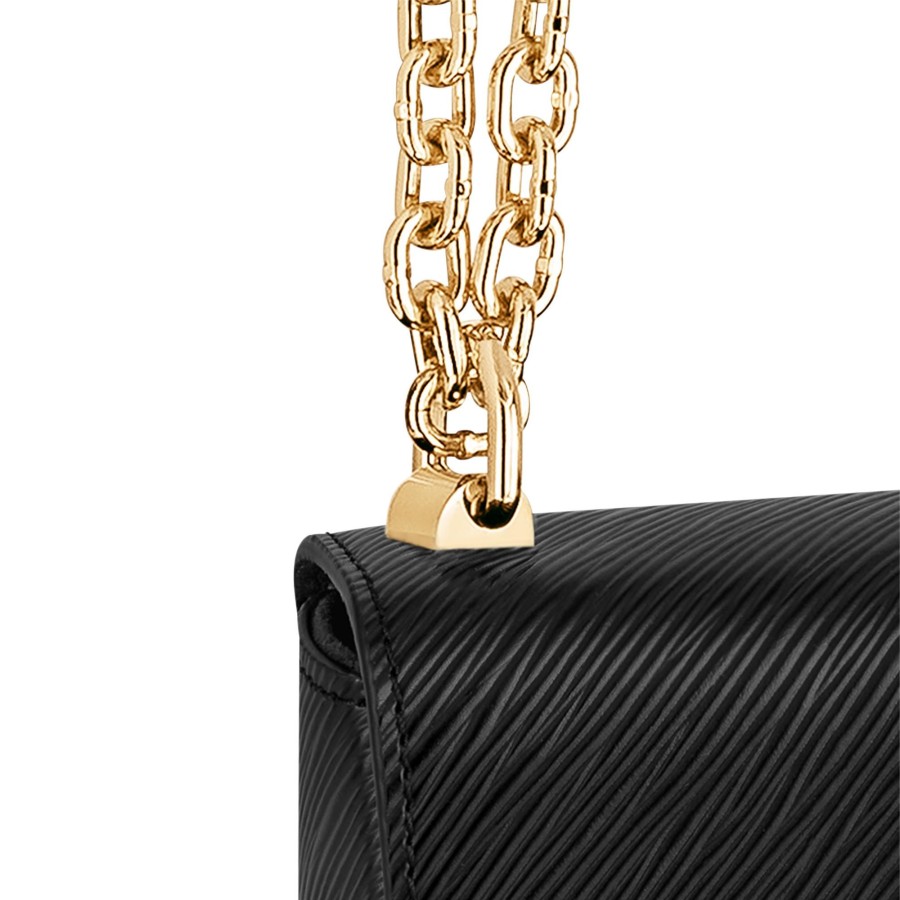 Women Louis Vuitton Chain Bags And Clutches | Twist Pm Black