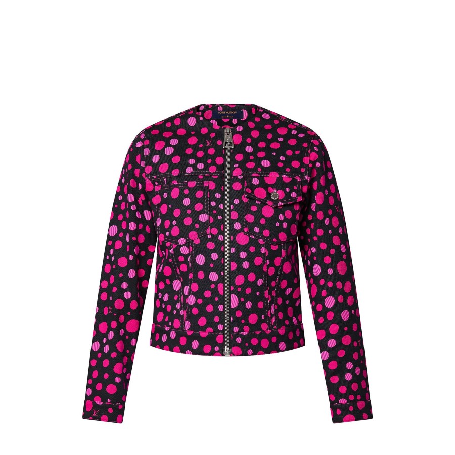 Women Louis Vuitton Coats And Jackets | Lv X Yk Infinity Dots Zip-Up Jacket