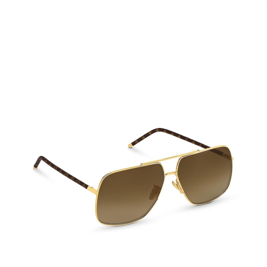 Women Louis Vuitton Sunglasses | Lv First Squared Pilot Sunglasses