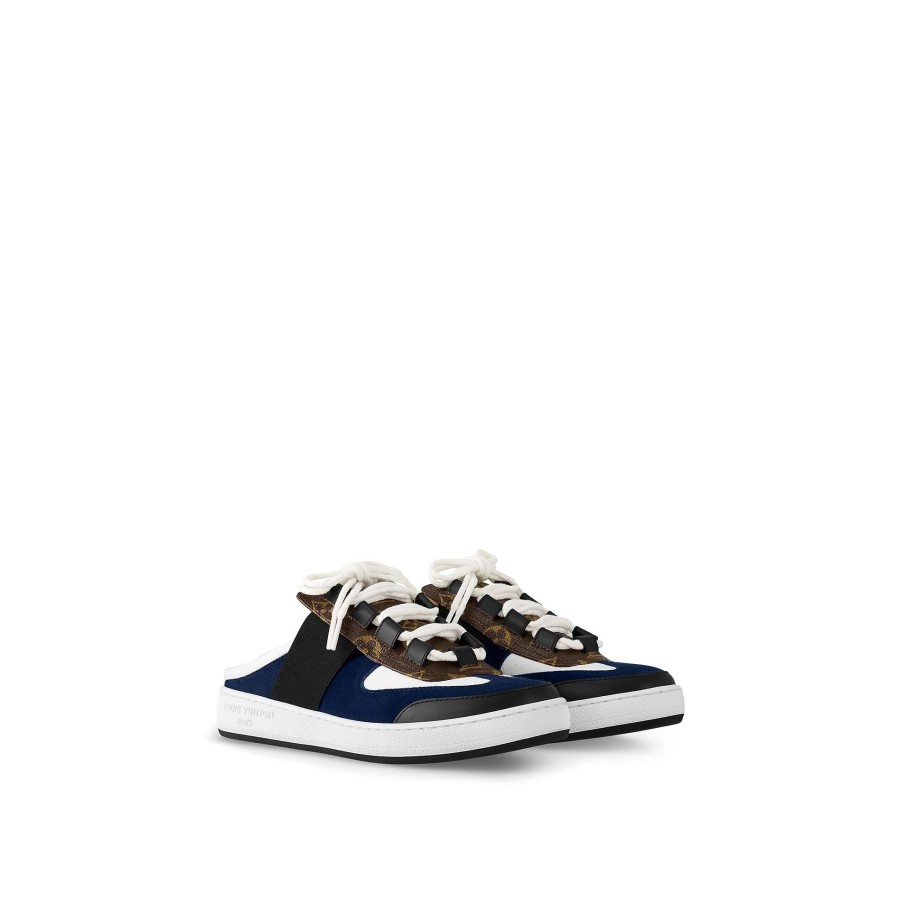 Women Louis Vuitton Sneakers | Lous Open Back Sneaker Marine