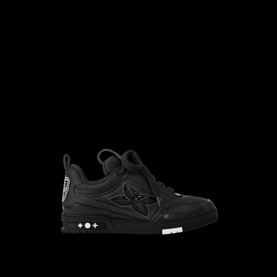 Men Louis Vuitton Sneakers | Lv Skate Sneaker Black