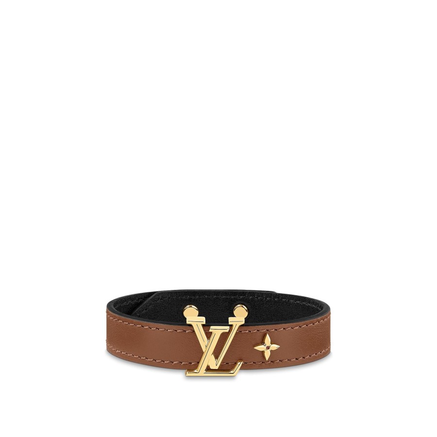 Women Louis Vuitton Bracelets | Lv Iconic Bracelet Tan