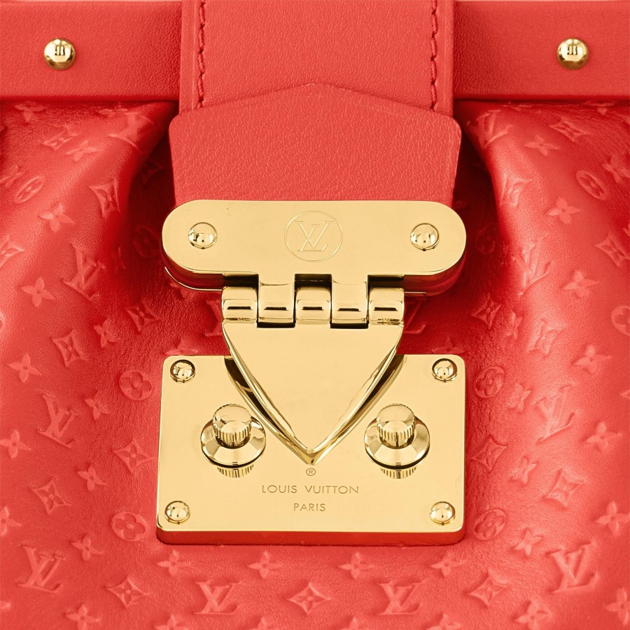 Women Louis Vuitton Shoulder And Cross Body Bags | Monogram Clutch Red