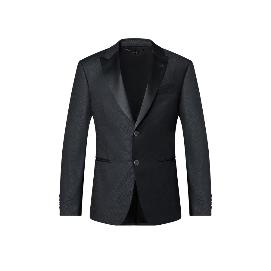 Men Louis Vuitton Blazers And Jackets | Evening Wax Flower Cut Away Jacket