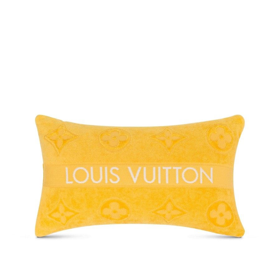 Women Louis Vuitton Home Textiles | Lvacation Small Cushion Yellow