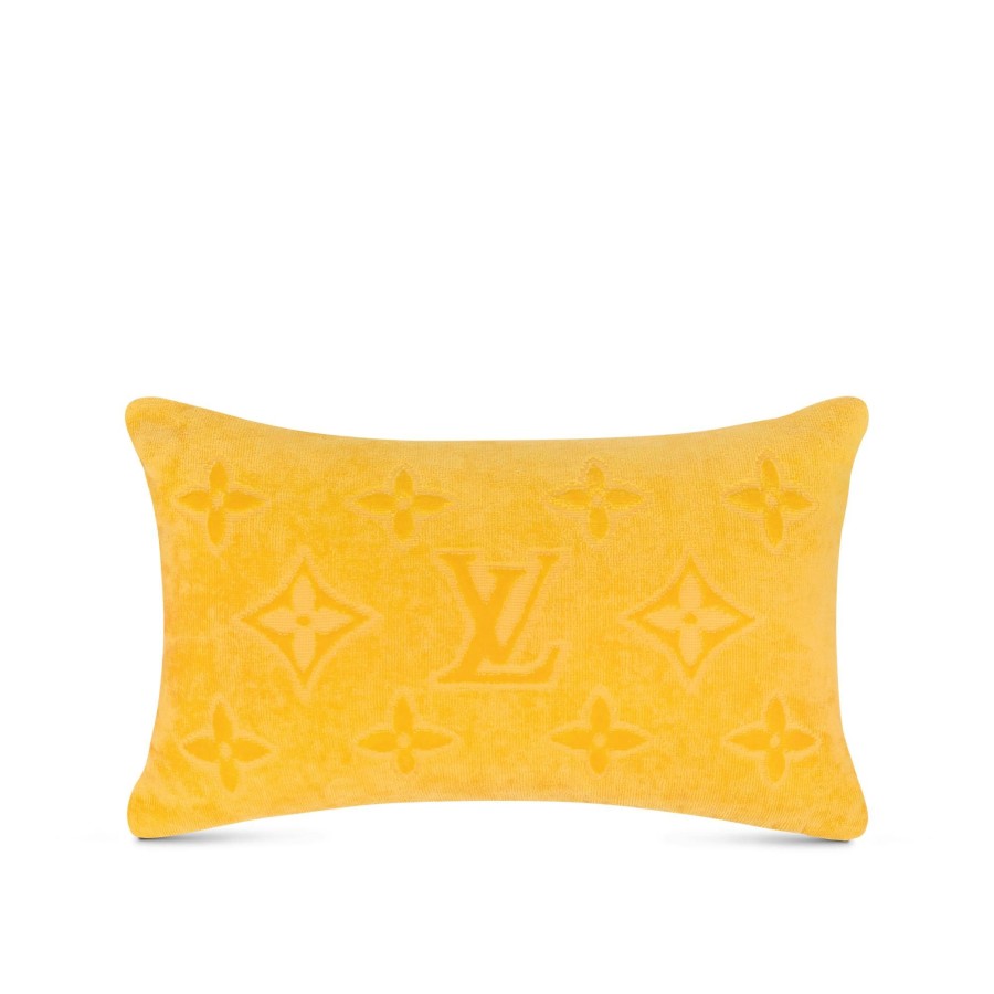 Women Louis Vuitton Home Textiles | Lvacation Small Cushion Yellow