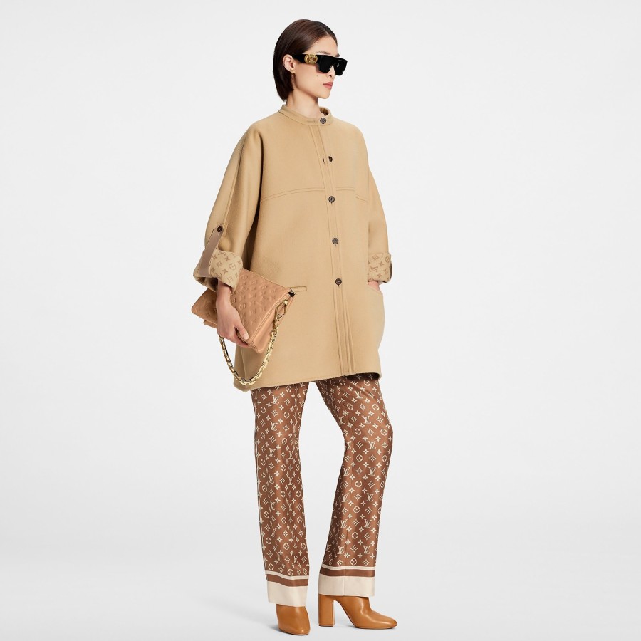 Women Louis Vuitton Coats And Jackets | Boxy Button-Up Coat