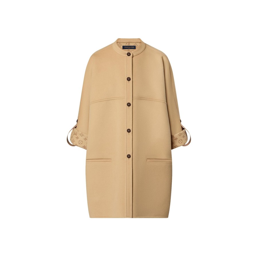 Women Louis Vuitton Coats And Jackets | Boxy Button-Up Coat