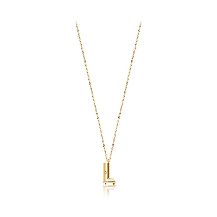 Women Louis Vuitton Necklaces And Pendants | Lv & Me Necklace, Letter L