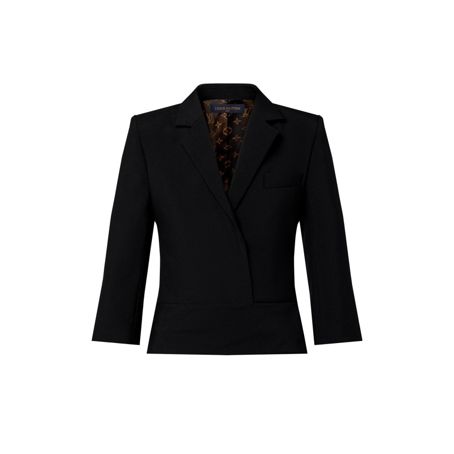 Women Louis Vuitton Coats And Jackets | Cropped Tapered Blazer