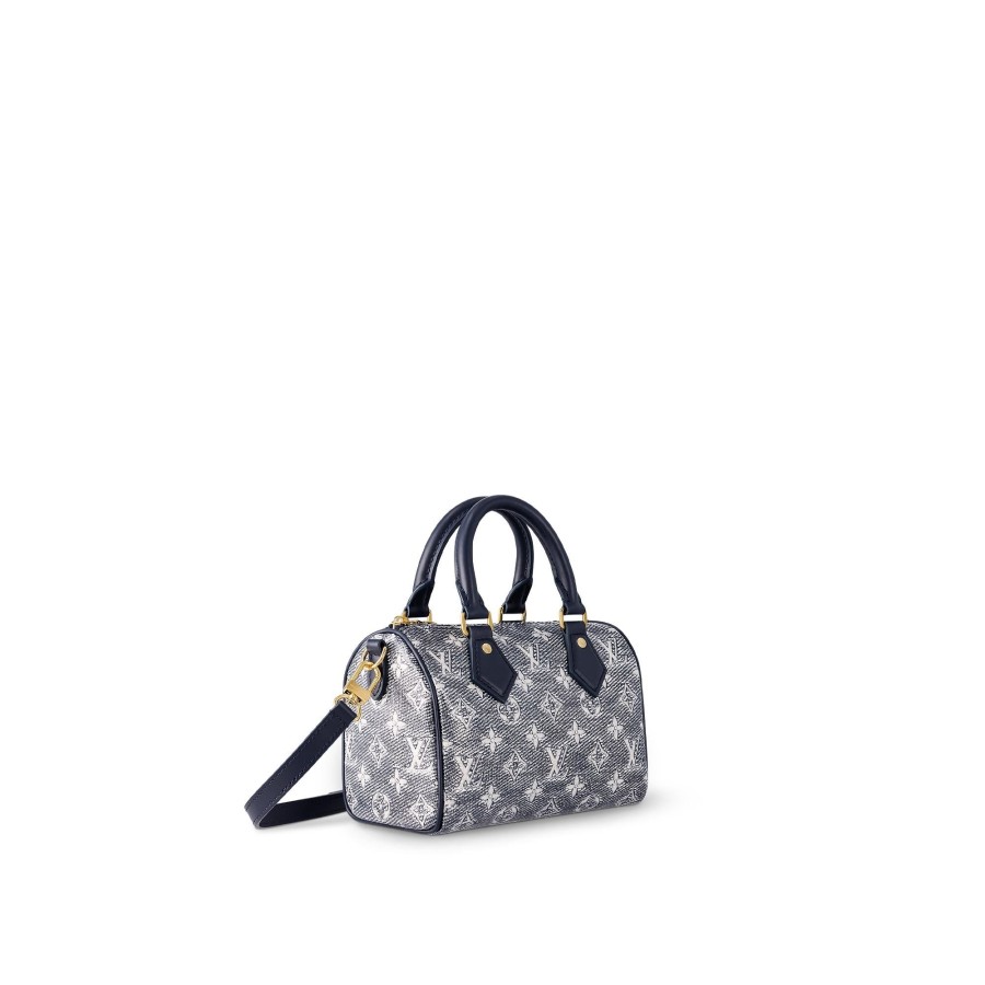 Women Louis Vuitton Leather Bags | Speedy Bandouliere 20