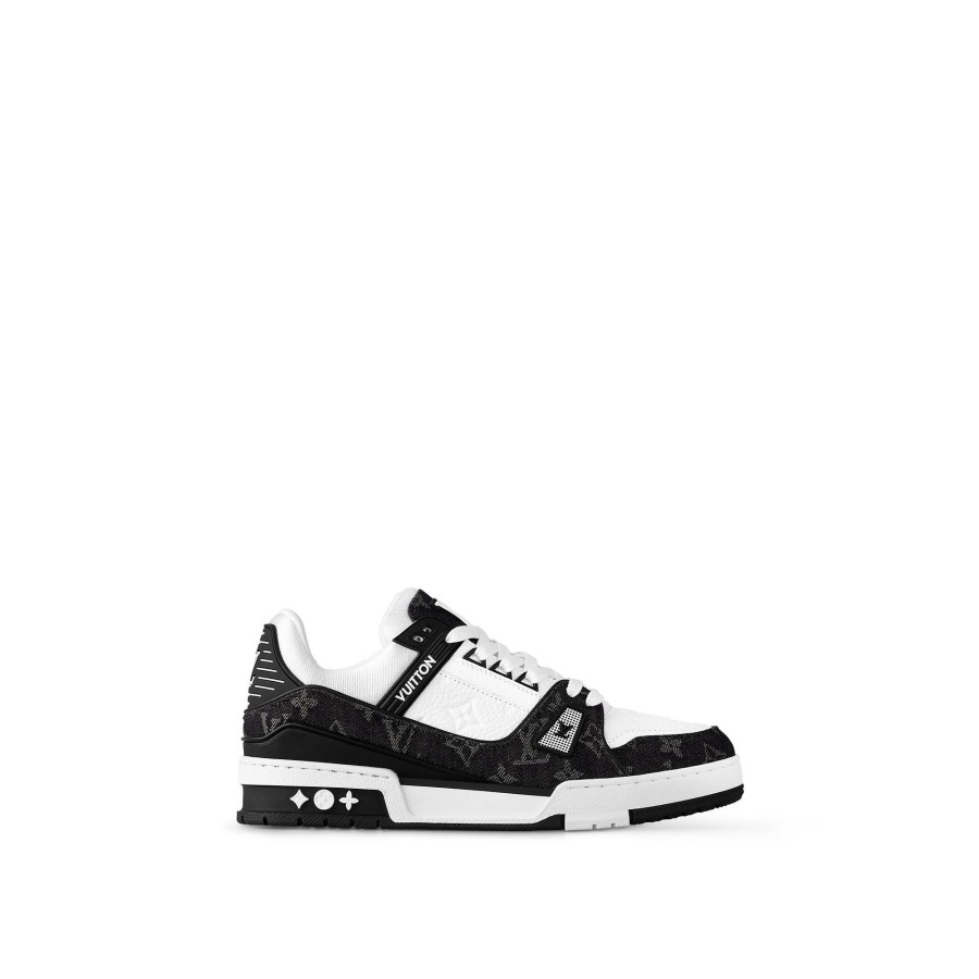 Women Louis Vuitton Sneakers | Lv Trainer Sneaker Black