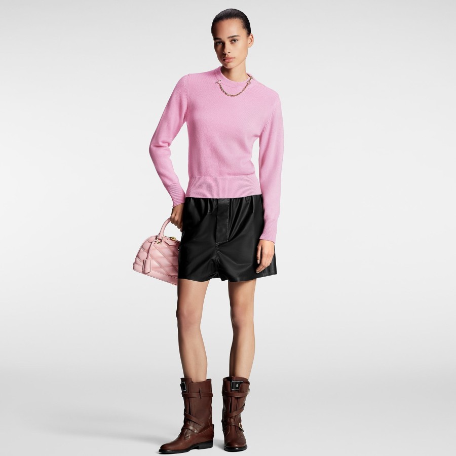 Women Louis Vuitton Knitwear | Chain Detail Cashmere Sweater