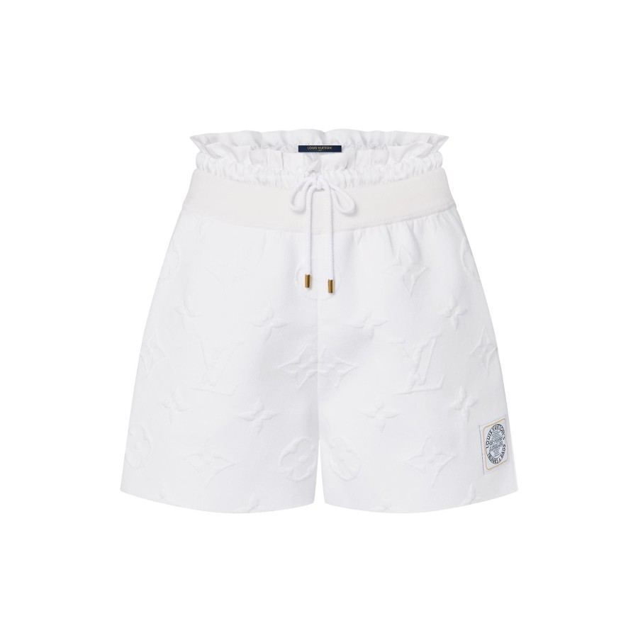 Women Louis Vuitton Skirts And Shorts | 3D Monogram Trompe L'Oeil Mini Shorts