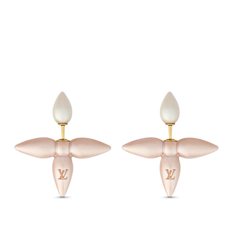 Women Louis Vuitton Earrings | Louisette Earrings Pink