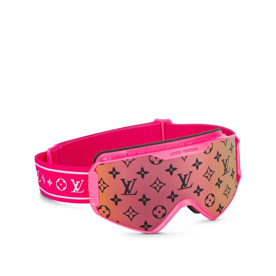 Women Louis Vuitton Sunglasses | Lv Snow Mask Fuchsia