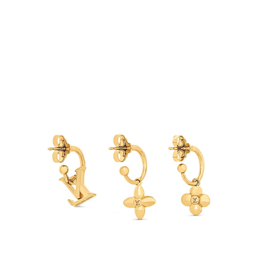 Women Louis Vuitton Earrings | Lv Floragram Earrings