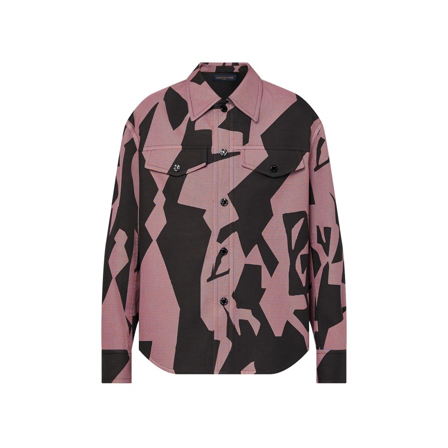 Men Louis Vuitton Shirts | Double-Faced Overshirt