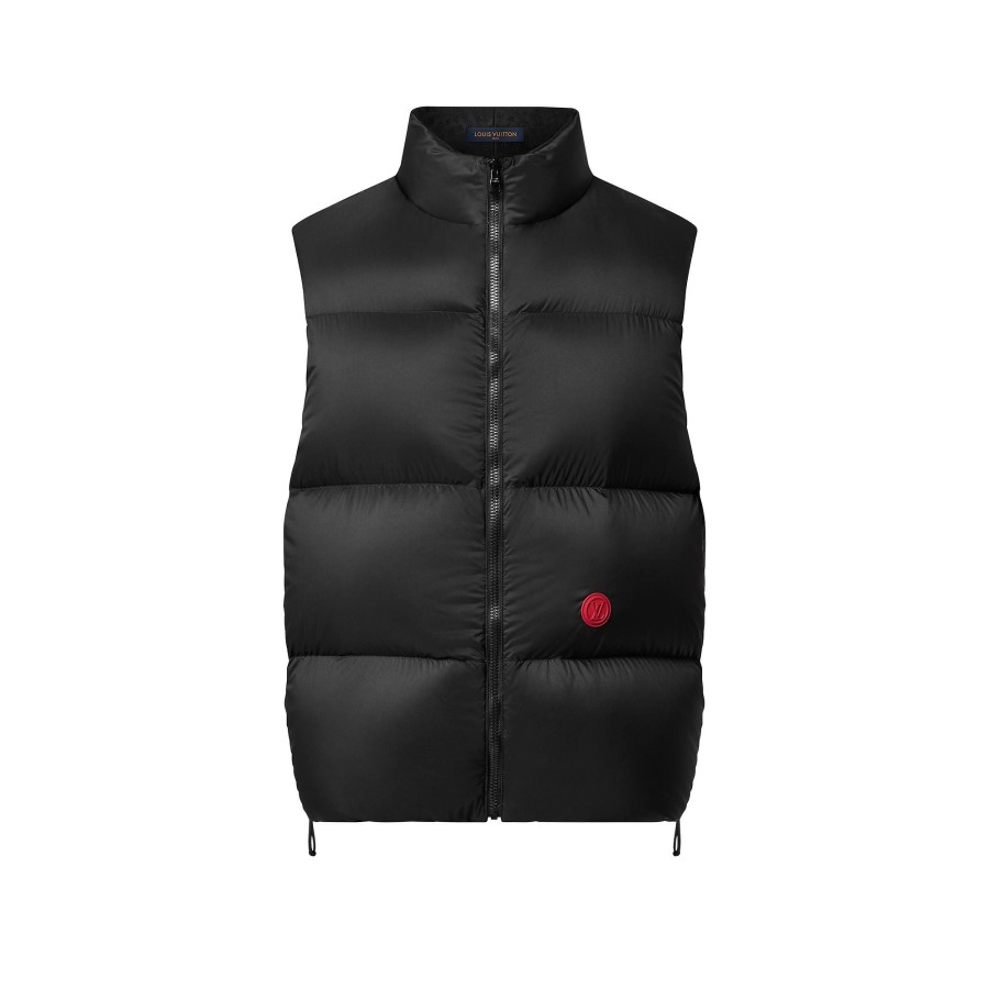 Men Louis Vuitton Coats And Outerwear | Monogram Reversible Down Gilet