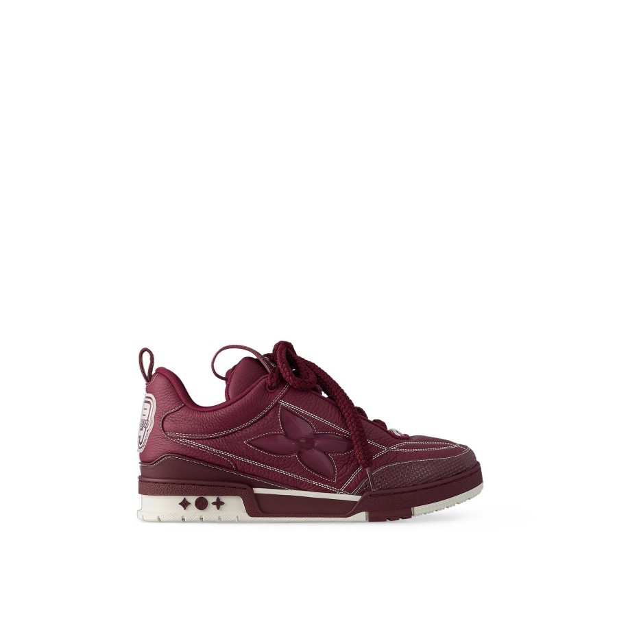 Men Louis Vuitton Sneakers | Lv Skate Sneaker Bordeaux