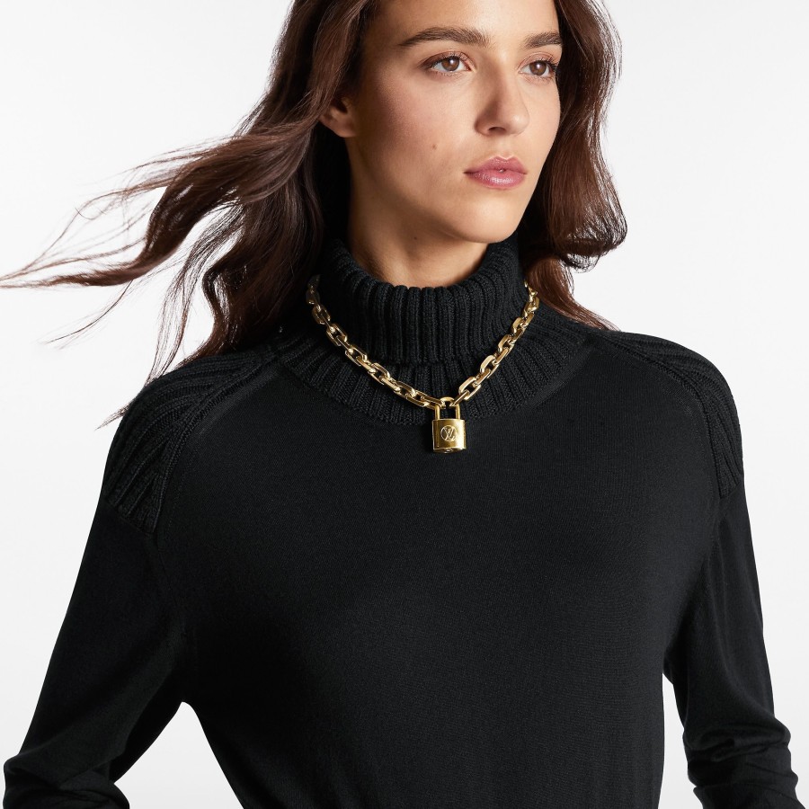 Women Louis Vuitton Necklaces And Pendants | Lv Edge Necklace Cadenas