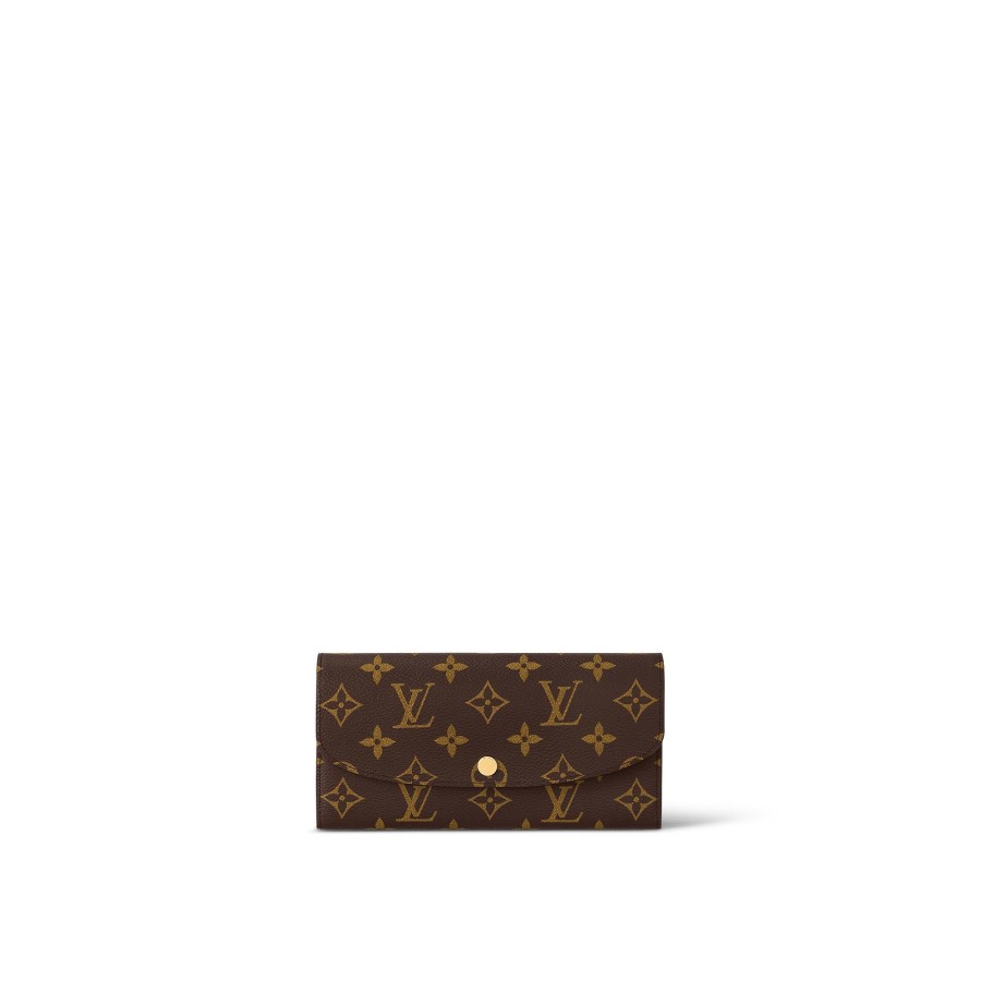 Women Louis Vuitton Long Wallets | Emilie Wallet Fuchsia