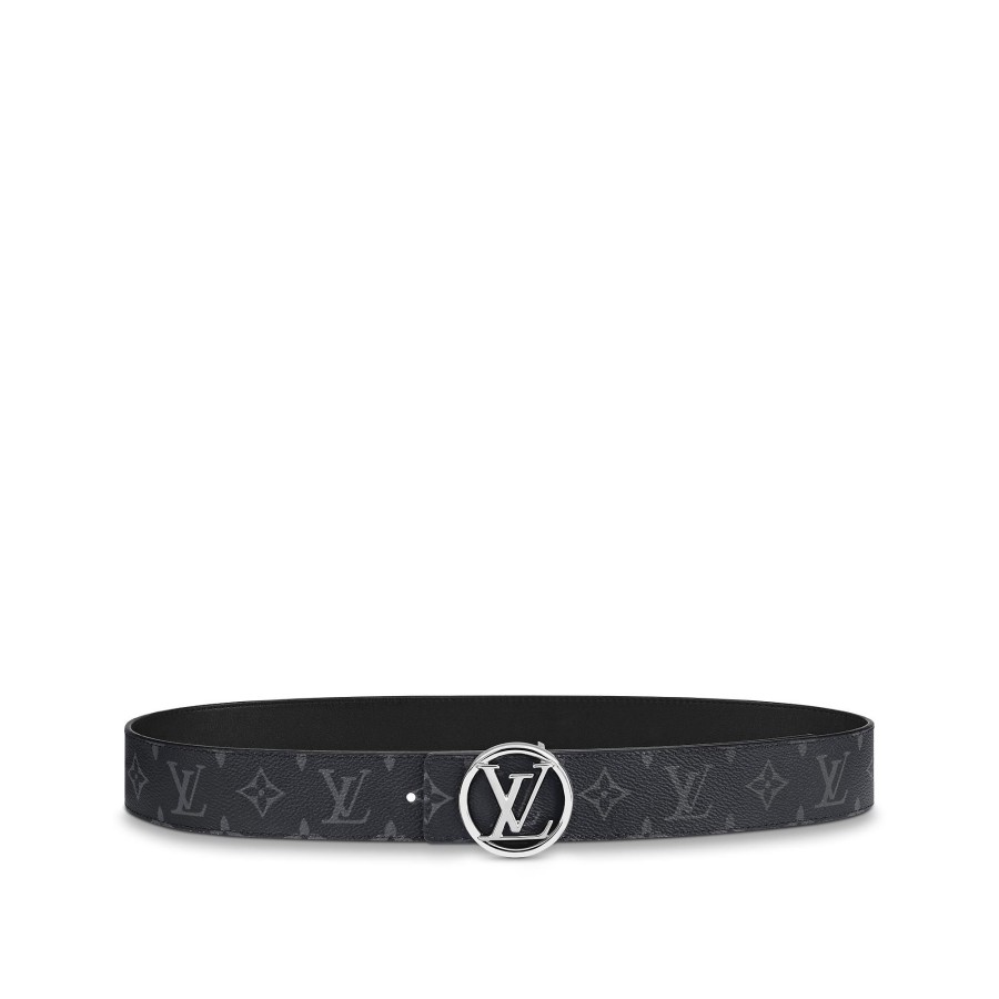 Men Louis Vuitton Belts | Lv Circle 40Mm Reversible Belt