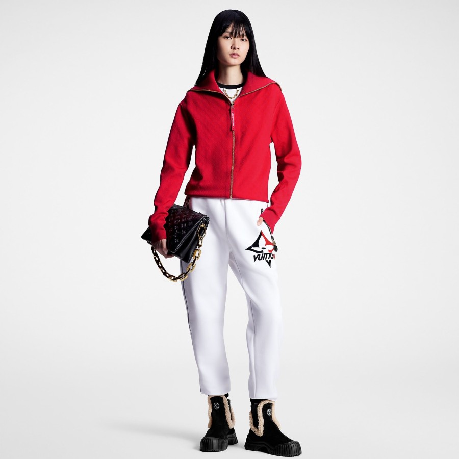 Women Louis Vuitton Pants | Lv Snowflake Jogging Pants