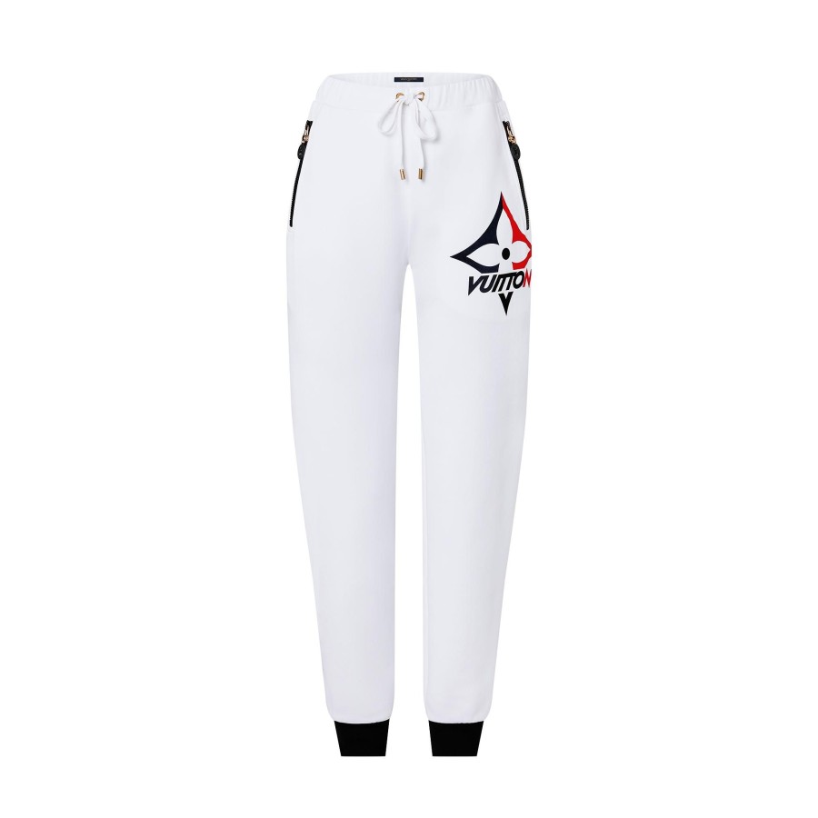 Women Louis Vuitton Pants | Lv Snowflake Jogging Pants