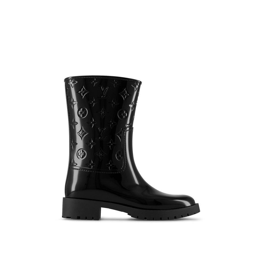 Women Louis Vuitton Boots And Booties | Drops Flat Half Boot