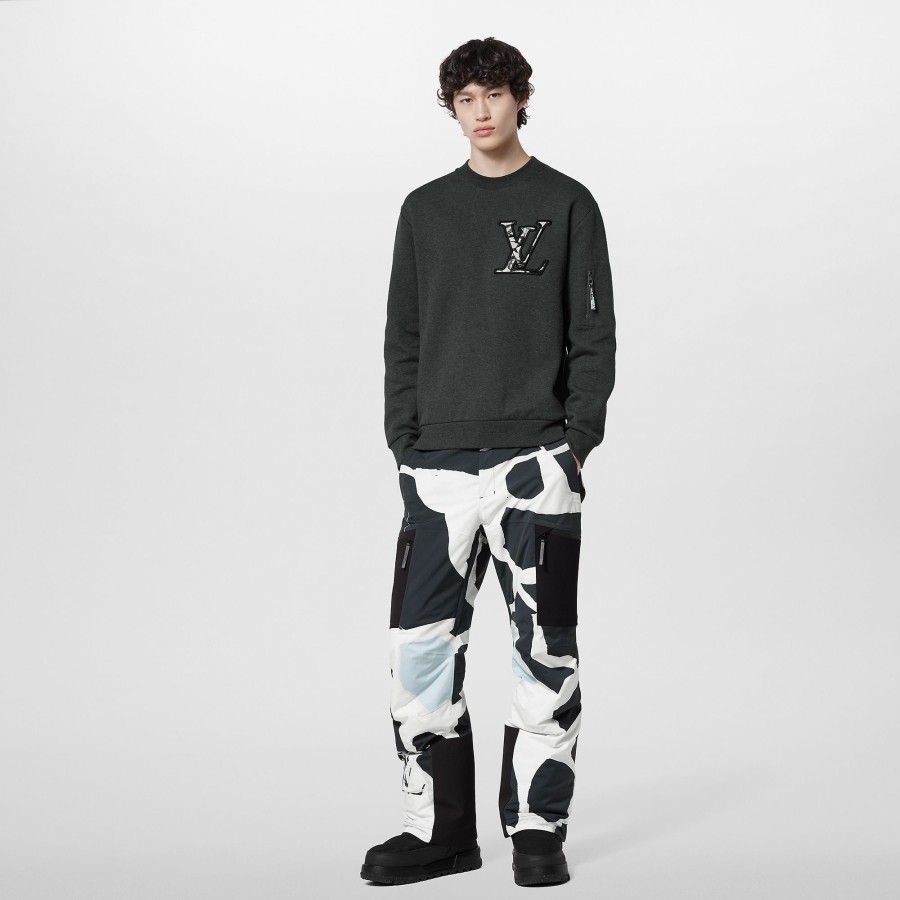 Men Louis Vuitton Knitwear And Sweatshirts | Cotton Crewneck