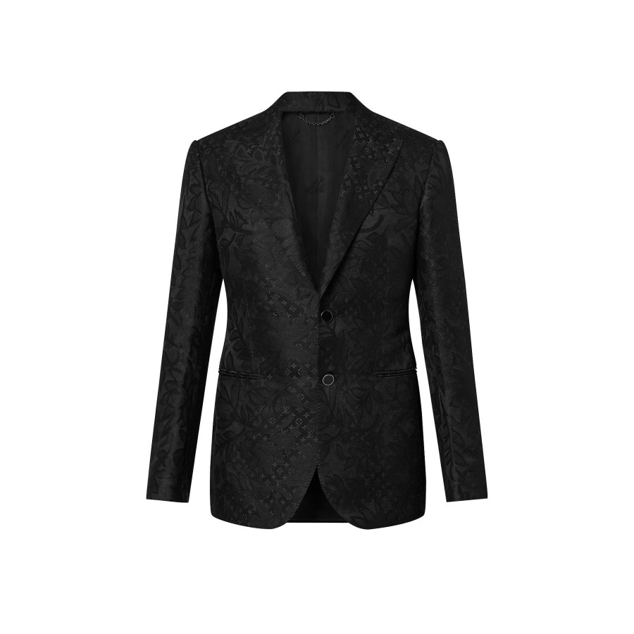 Men Louis Vuitton Blazers And Jackets | Single-Breasted Silk Blend Pont Neuf Jacket