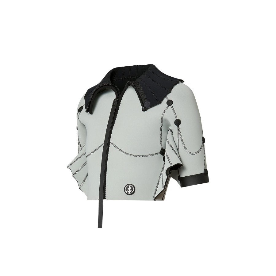 Women Louis Vuitton Coats And Jackets | Fin Flounce Scuba Jacket