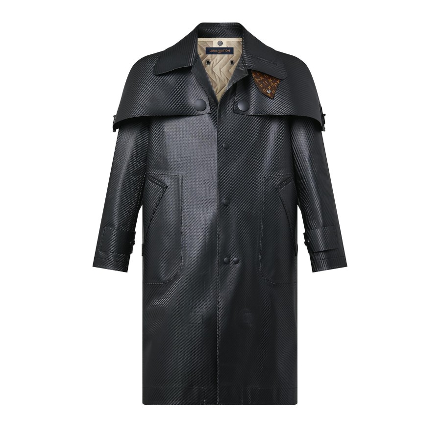 Women Louis Vuitton Coats And Jackets | Technical Scuba Trench Coat