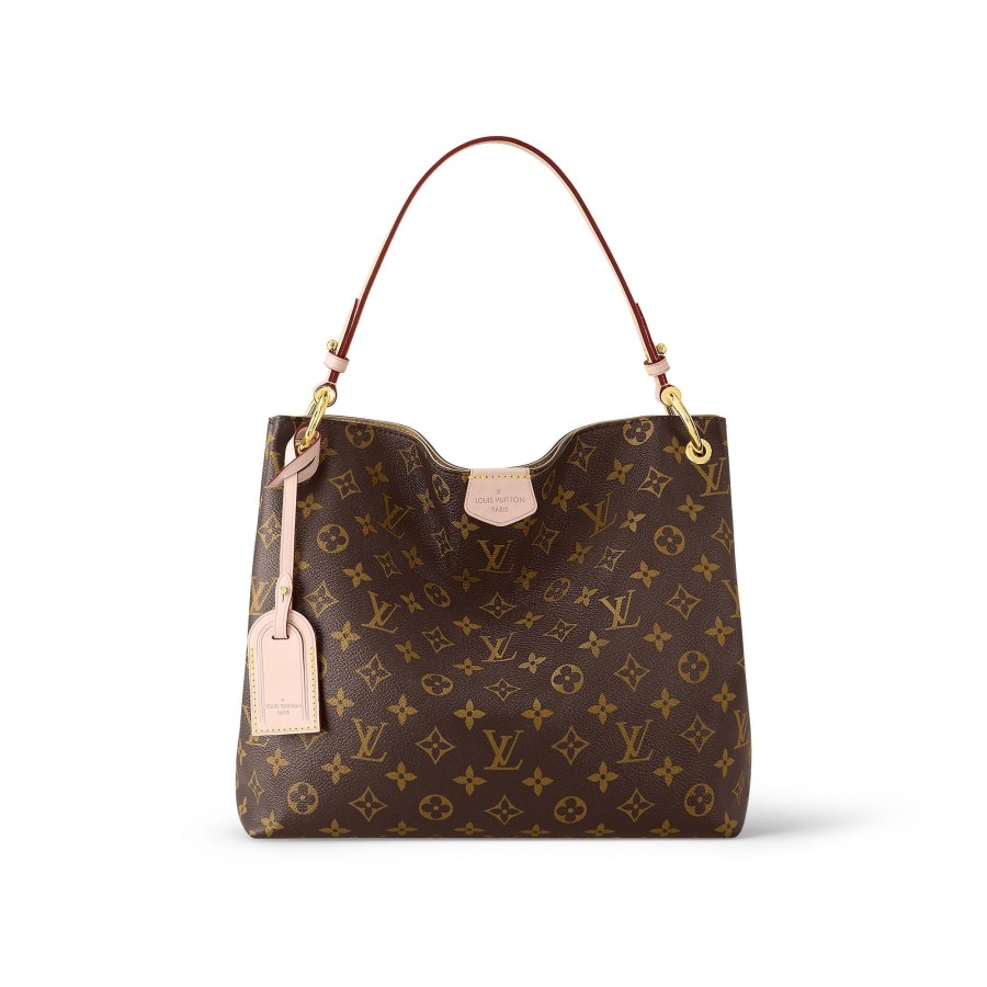 Women Louis Vuitton Iconic Monogram Bags | Graceful Pm Beige