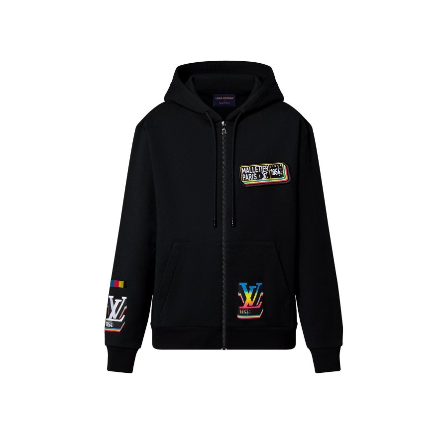 Men Louis Vuitton Knitwear And Sweatshirts | Lv Jazz Multi Logo Hoodie