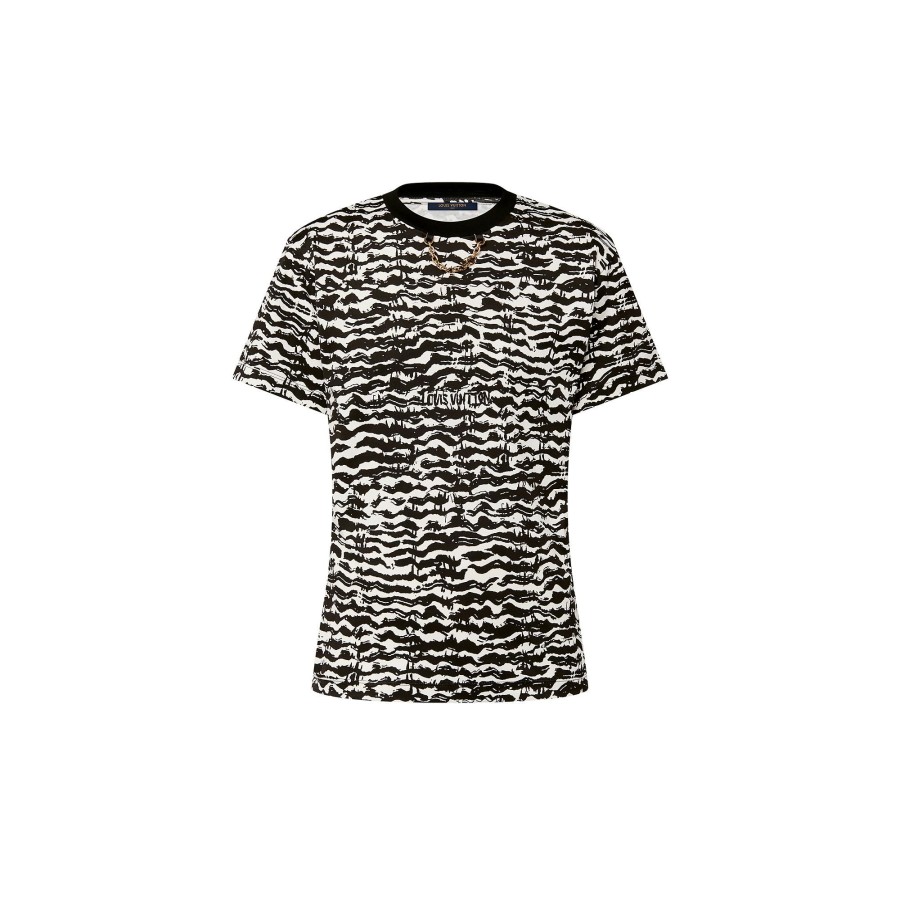 Women Louis Vuitton Tops | Ink Tiger T-Shirt