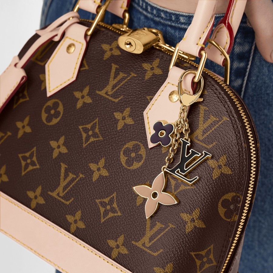 Women Louis Vuitton Key Holders And Bag Charms | Fleur De Monogram Bag Charm