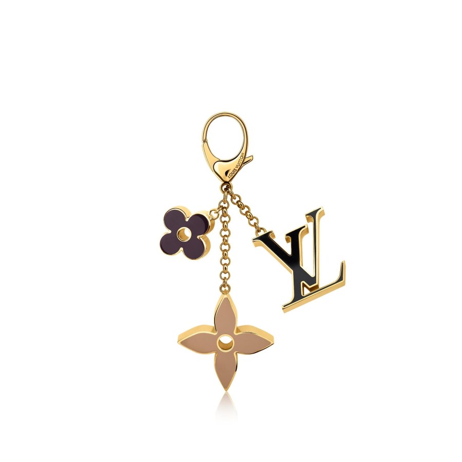 Women Louis Vuitton Key Holders And Bag Charms | Fleur De Monogram Bag Charm