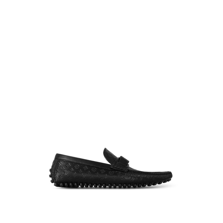 Men Louis Vuitton Loafers And Moccasins | Hockenheim Moccasin Black