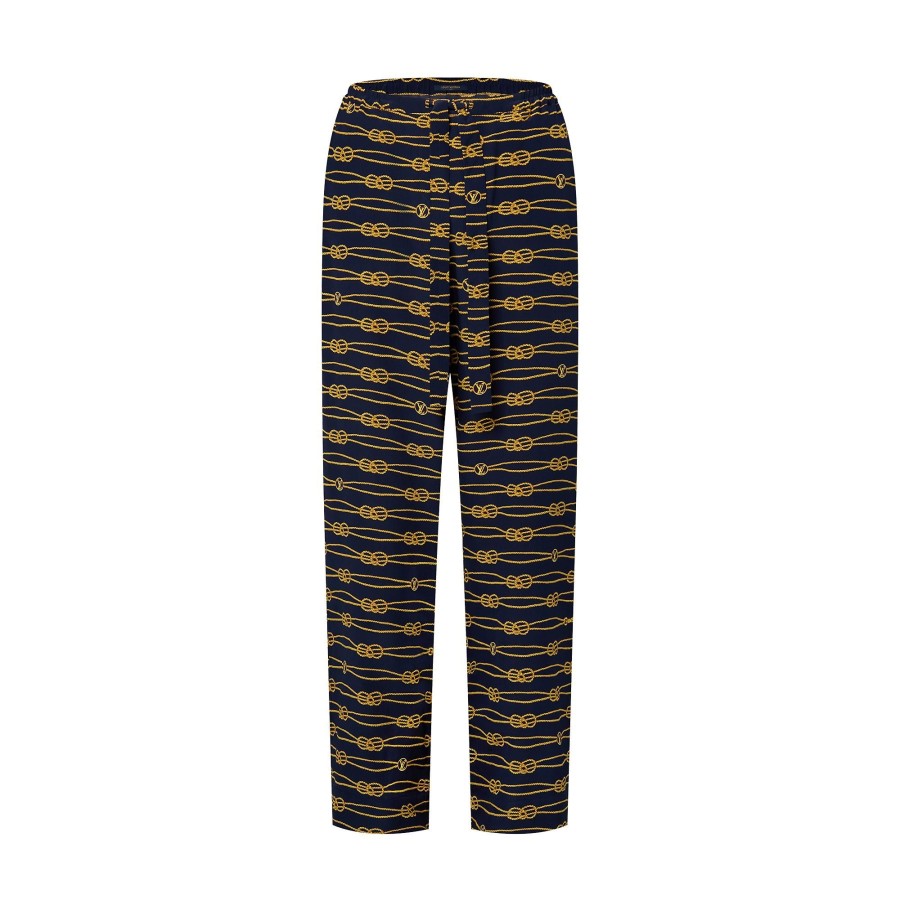 Women Louis Vuitton Pants | Nautical Knots Pajama Pants