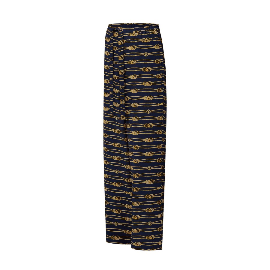 Women Louis Vuitton Pants | Nautical Knots Pajama Pants