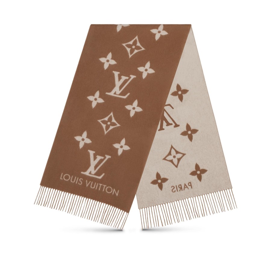 Women Louis Vuitton Scarves | Reykjavik Scarf Sand